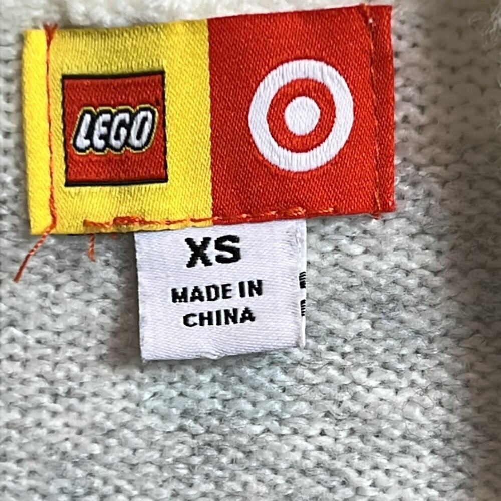 Lego x Target XS P2P21" Multicolor Striped Duster Longer Length Cardigan Sweater - Picture 7 of 9
